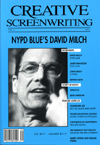 CREATIVE SCREENWRITING magazine side cover Issue 16  Vol 4 # 4 Winter 1997