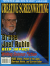 CREATIVE SCREENWRITING magazine side cover Issue 20  Vol 5 # 4 July/August 1998