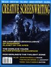 CREATIVE SCREENWRITING magazine side cover Issue 38  Vol 8 # 4 July/August 2001
