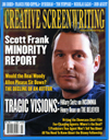 CREATIVE SCREENWRITING magazine side cover Issue 43  Vol 9 # 3 May/June 2002