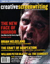CREATIVE SCREENWRITING magazine side cover Issue 51  Vol 10 # 5 September/October 2003