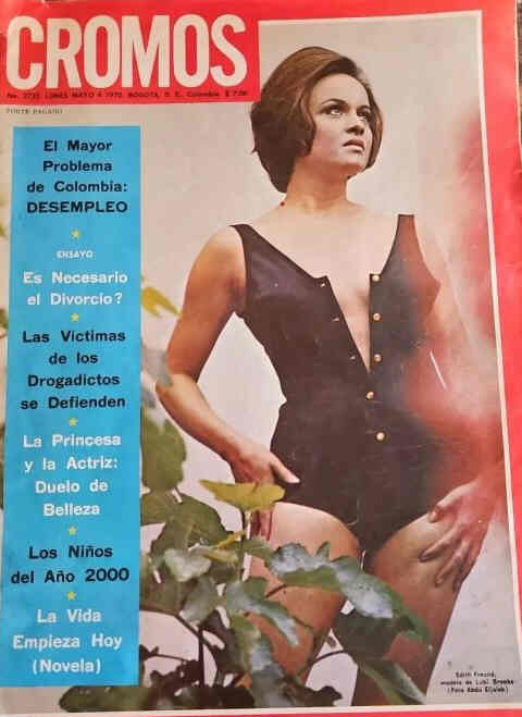 CROMOS magazine side cover Issue 2732 4 May 1970