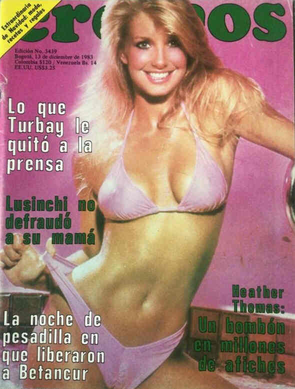 CROMOS magazine side cover Issue 3439 13 December 1983