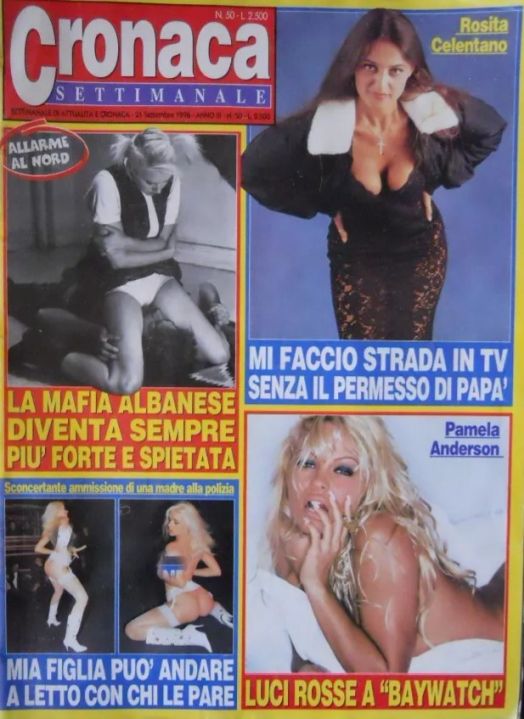 CRONACA SETTIMANALE magazine side cover Issue 50   1996