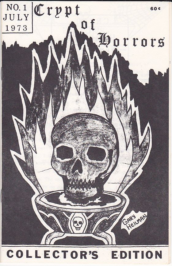 CRYPT OF HORRORS magazine cover Issue 1  1973