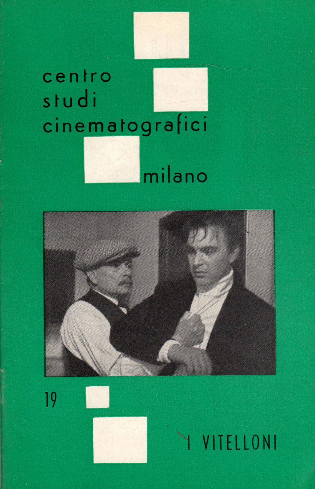 CSC/CENTRO STUDI CINEMATOGRAFICI magazine cover Issue 19  