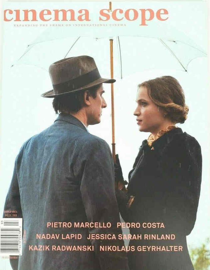 CINEMA SCOPE magazine cover Issue 80 Fall 2019