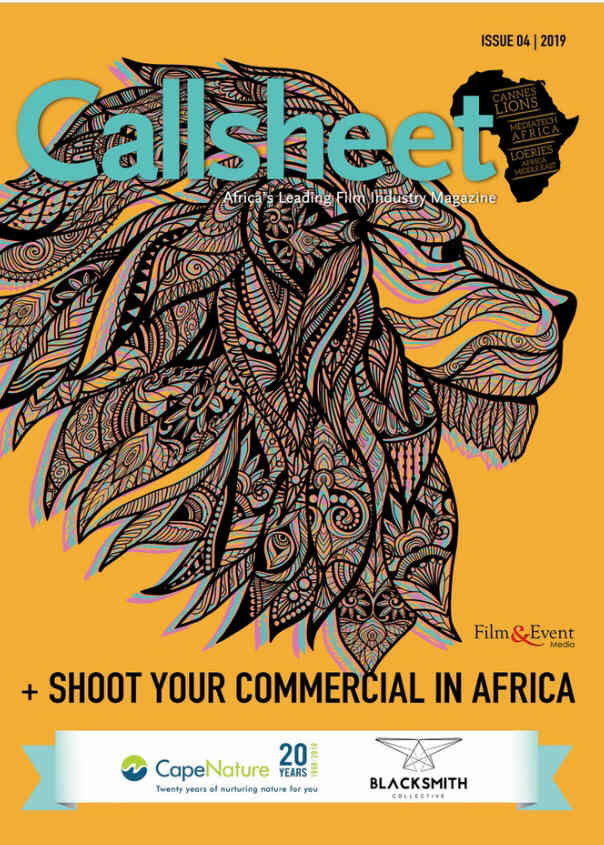 CALLSHEET magazine cover Issue 4   2019