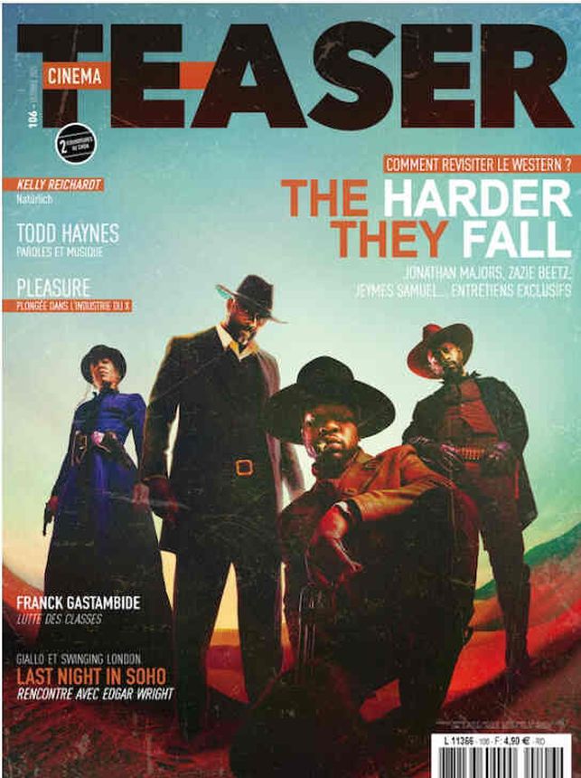CINEMA TEASER magazine side cover Issue 106  October 2021