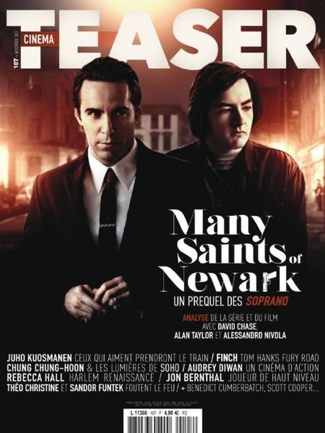 CINEMA TEASER magazine side cover Issue 107  November 2021