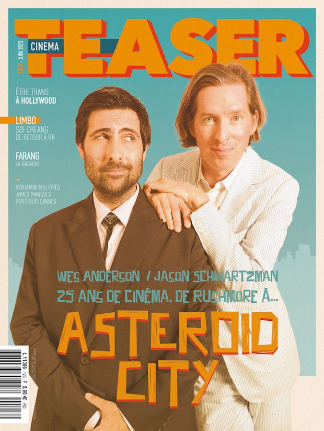 CINEMA TEASER magazine side cover Issue 123  June 2023