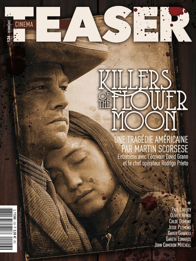 CINEMA TEASER magazine side cover Issue 126  October 2023