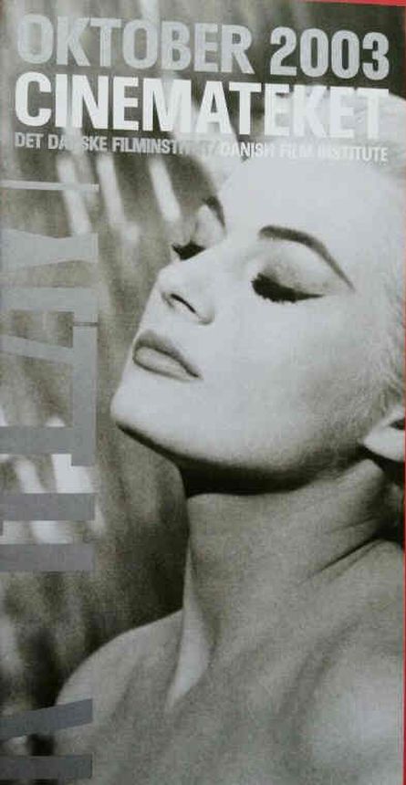 CINEMATEKET (Dk) magazine cover  October 2003