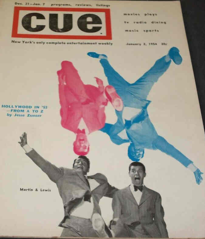 CUE magazine cover 2 January 1954
