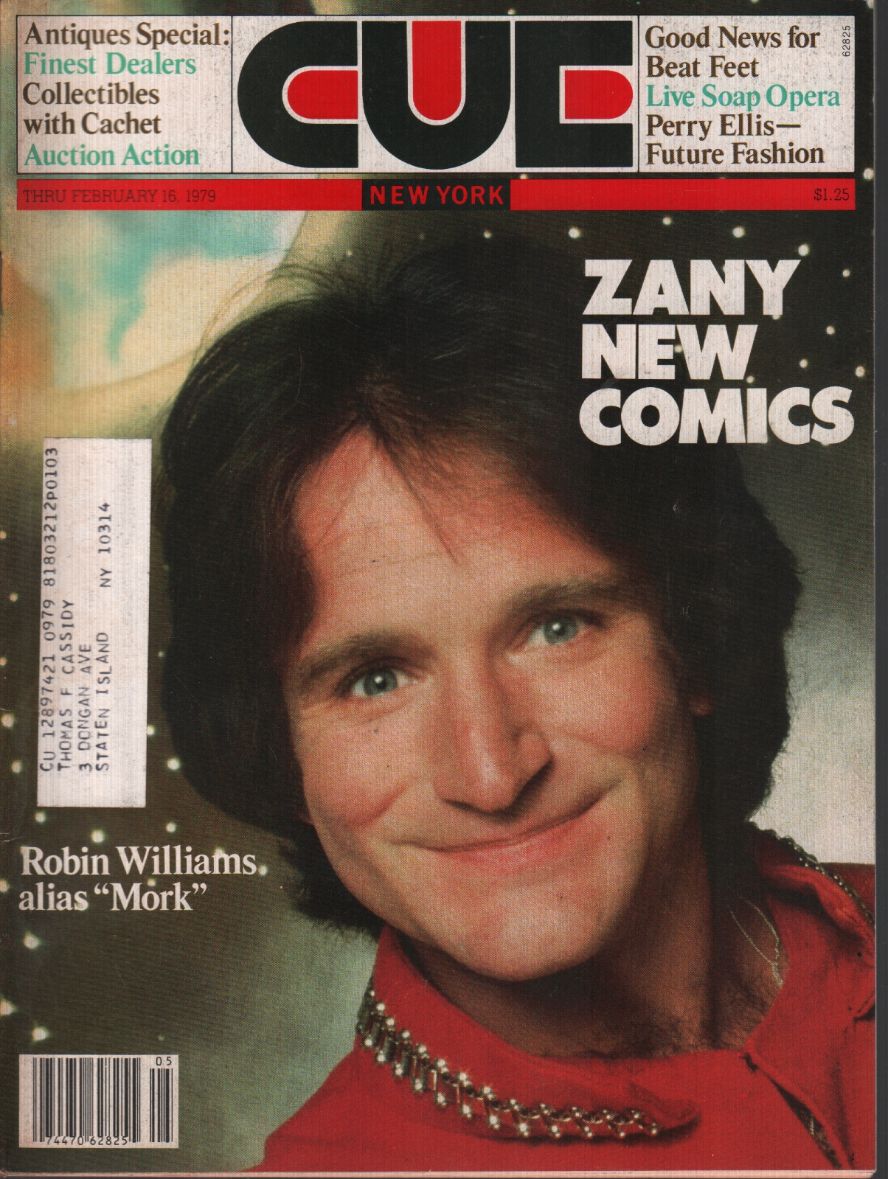 CUE magazine side cover 16 February 1979