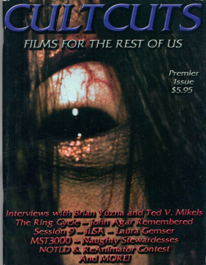 CULTCUTS magazine cover Issue 1 Summer 2002