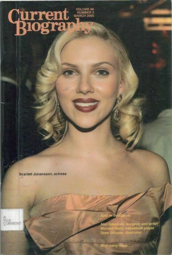 CURRENT BIOGRAPHY magazine cover  March 2005