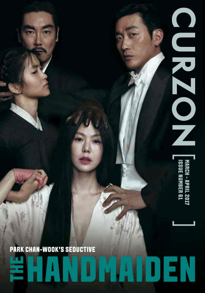 CURZON CINEMAS magazine side cover Issue 61 March/April 2017
