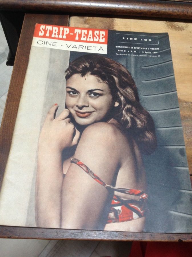 CINE VARIETA magazine side cover Issue 16 5 August 1961