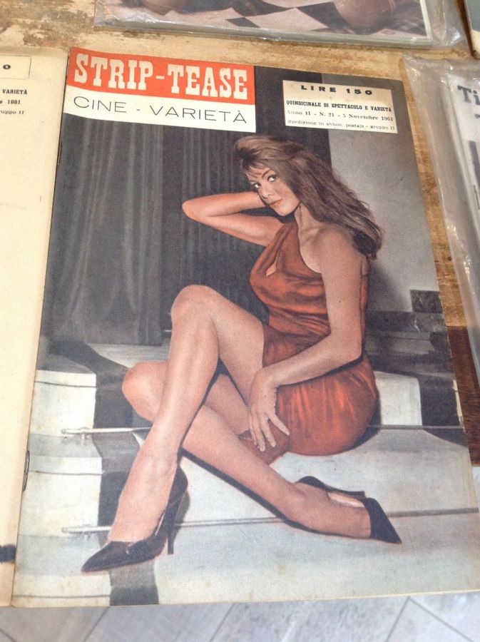 CINE VARIETA magazine side cover Issue 21 5 November 1961