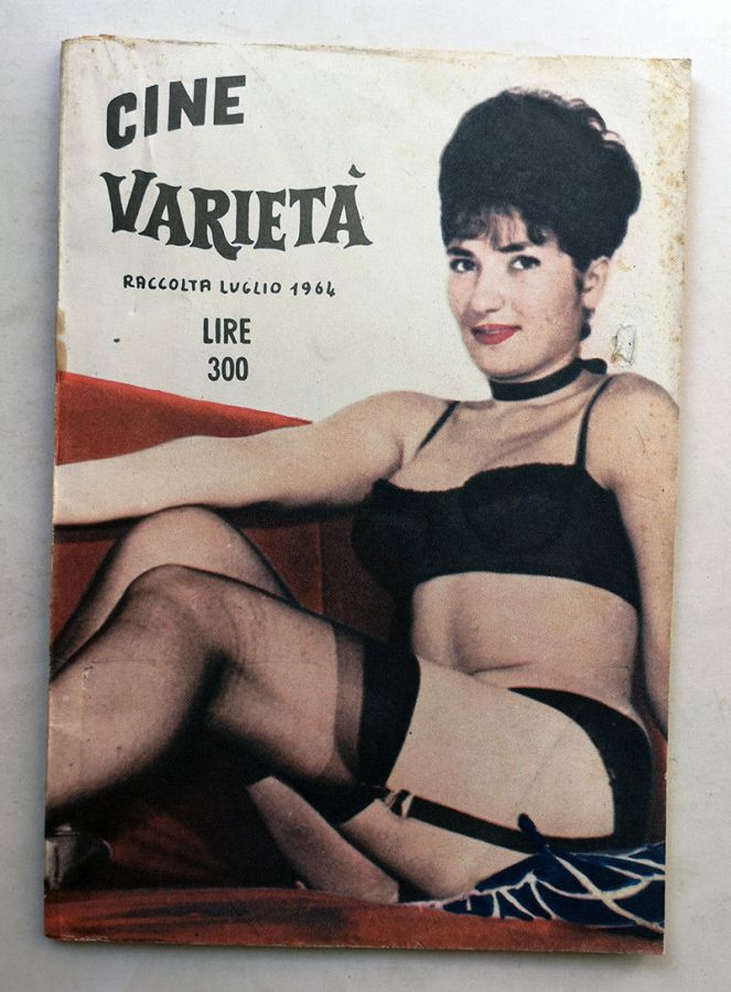 CINE VARIETA magazine side cover  July 1964