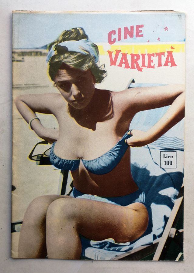 CINE VARIETA magazine side cover Issue 7   1964
