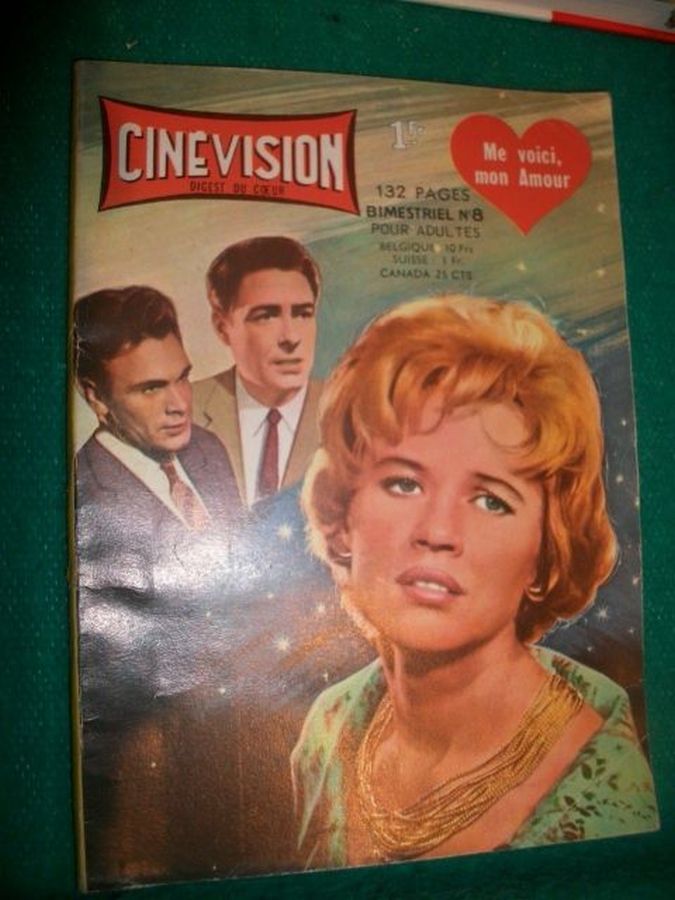 CINEVISION magazine cover Issue 8   1962