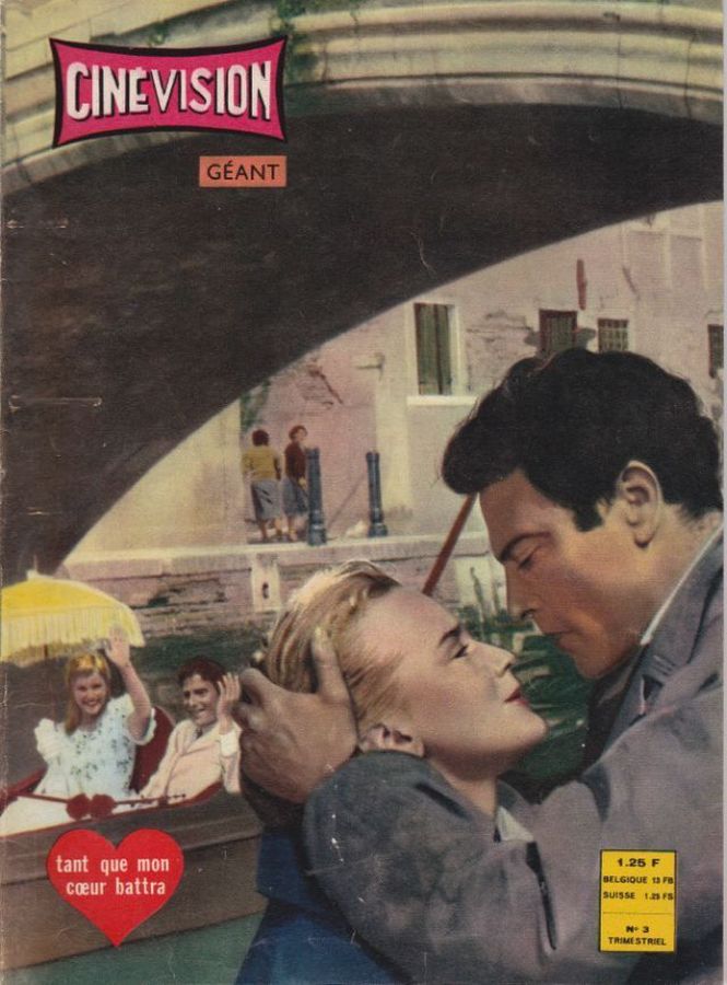 CINEVISION magazine cover Issue 3   1963