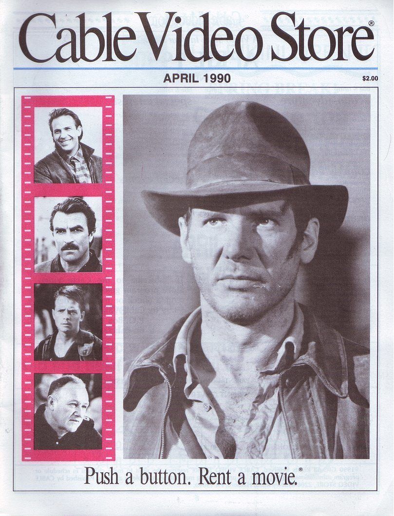 CABLE VIDEO STORE magazine cover  April 1990
