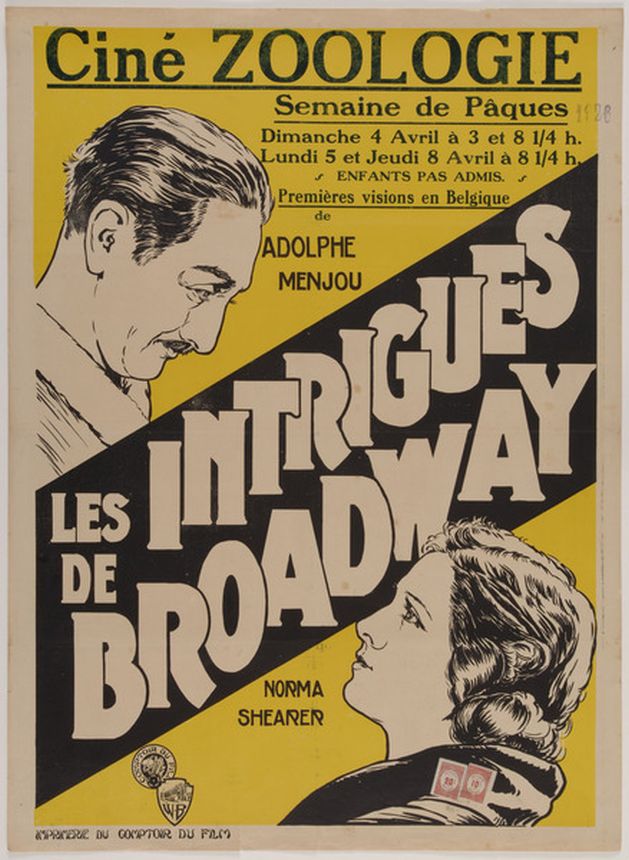 CINE ZOOLOGIE magazine side cover 4 April 1926