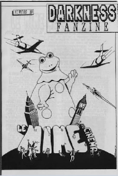 DARKNESS magazine cover Issue 10 May 1991