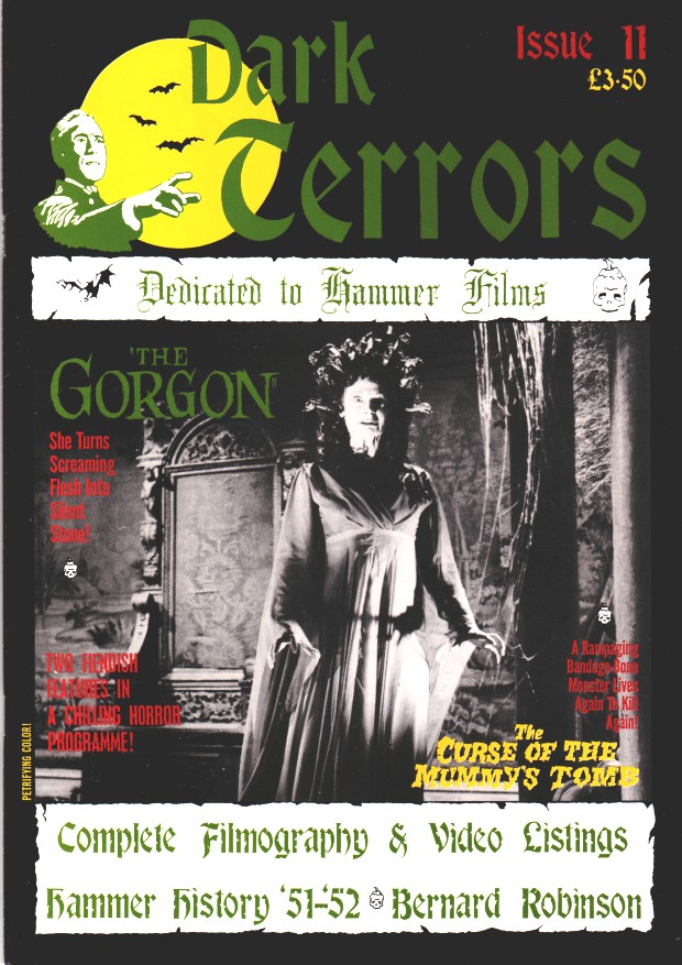 DARK TERRORS magazine cover Issue 11 December 1995