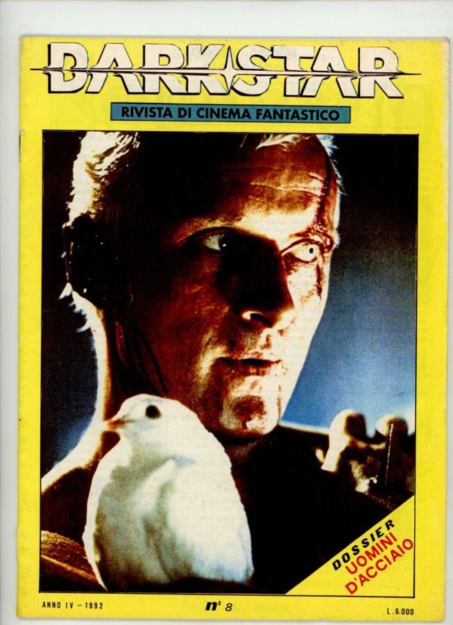 DARK STAR (It) magazine cover Issue 8   1992