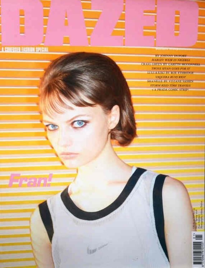 DAZED AND CONFUSED magazine side cover Spring 2018