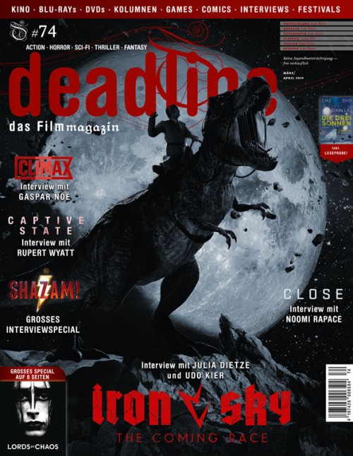 DEADLINE magazine cover Issue 74  March/April 2019