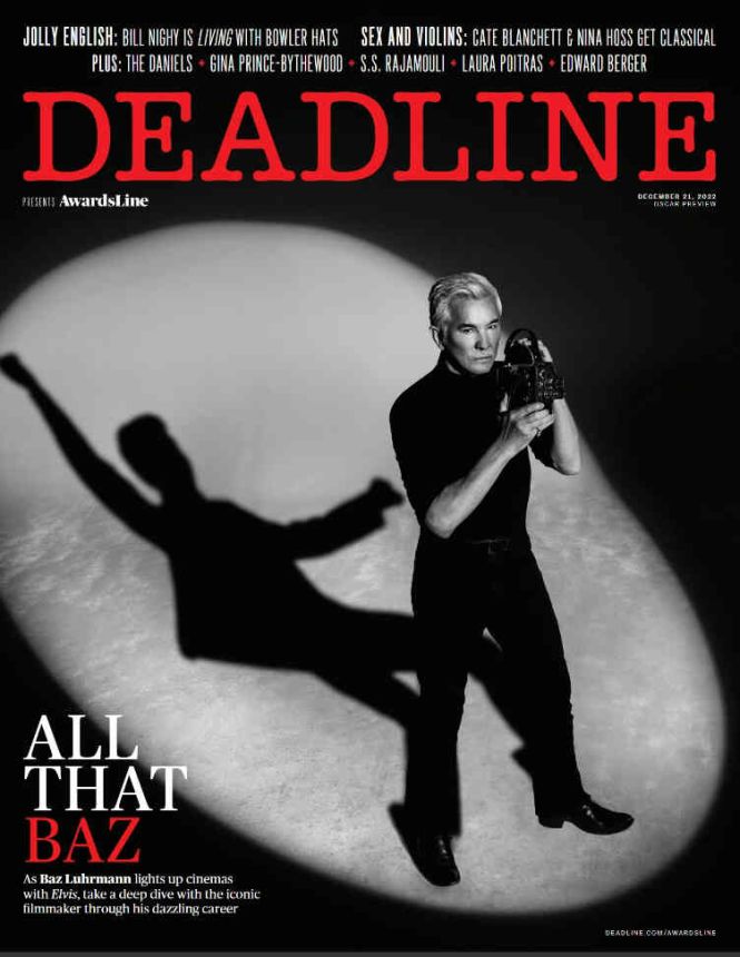 DEADLINE HOLLYWOOD magazine cover 21 December 2022