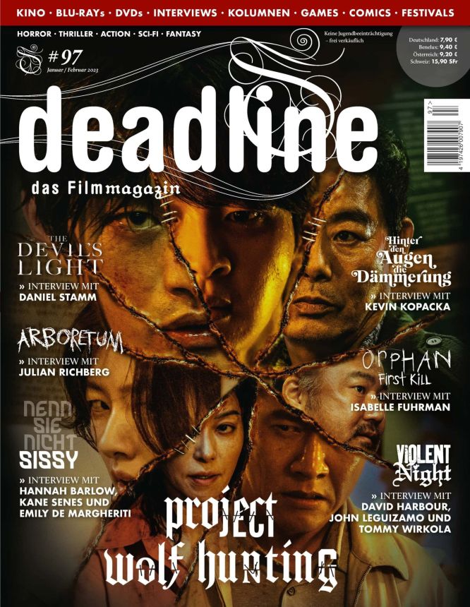 DEADLINE magazine cover Issue 97  January/February 2023