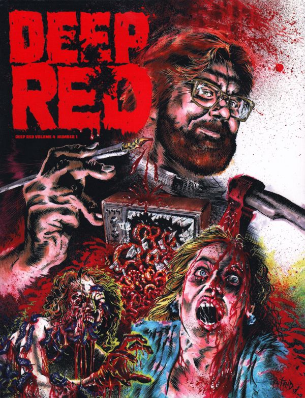 DEEP RED magazine cover  Vol 4 No  1   2018