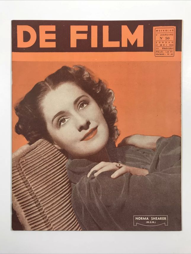 DE FILM magazine side cover Issue 50 17 May 1936