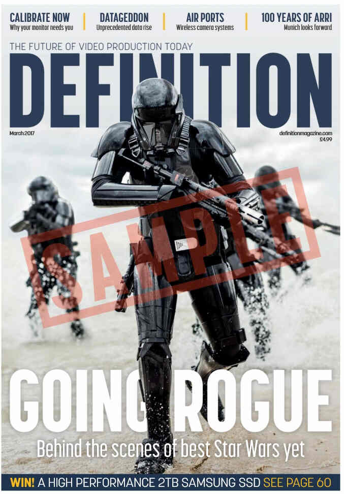 DEFINITION magazine side cover March 2017