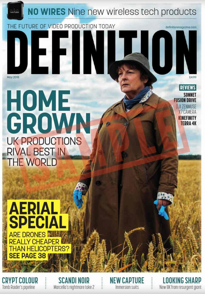 DEFINITION magazine side cover  May 2018