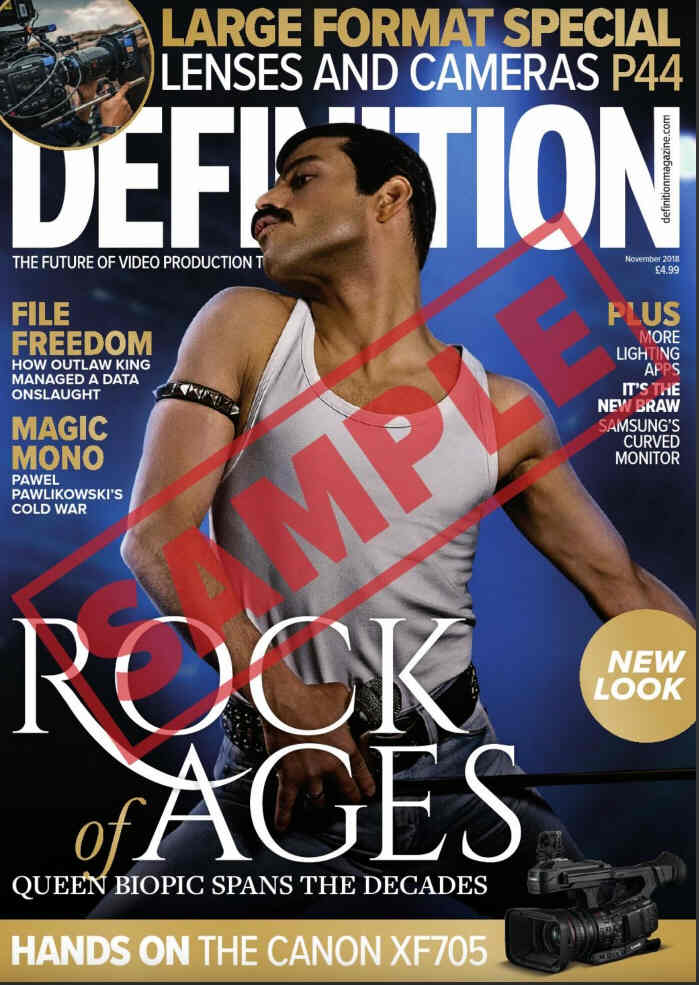DEFINITION magazine side cover  November 2018