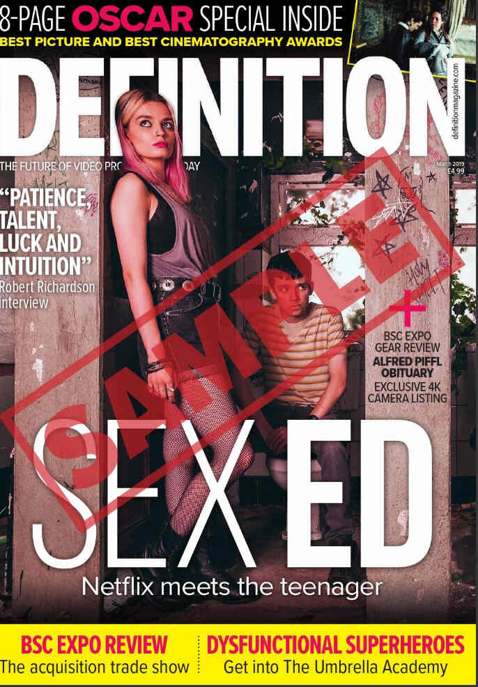 DEFINITION magazine side cover  March 2019