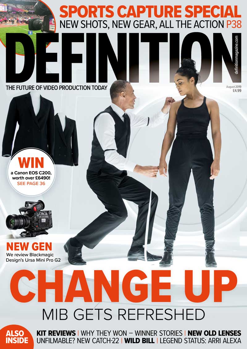 DEFINITION magazine side cover  August 2019