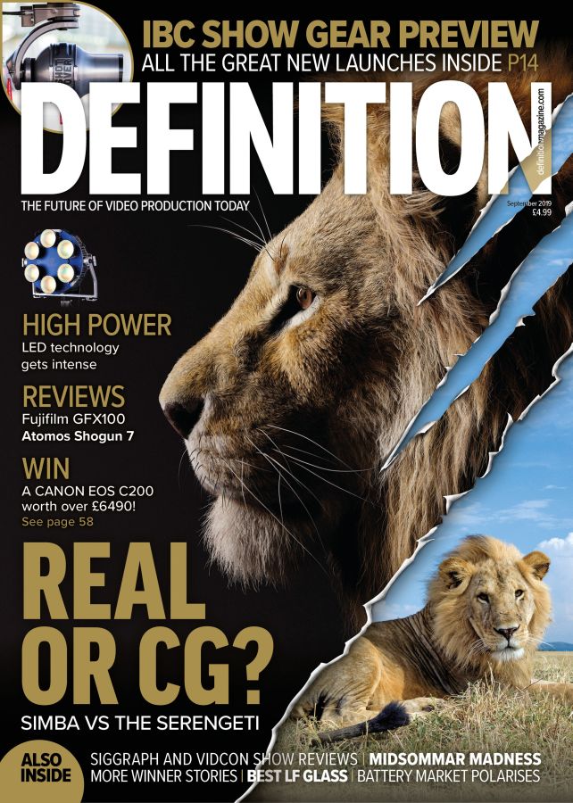 DEFINITION magazine side cover  September 2019