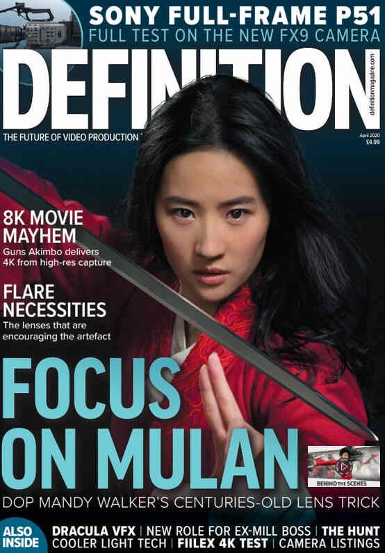 DEFINITION magazine cover  April 2020