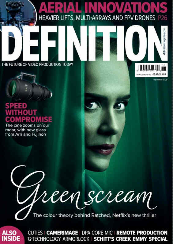 DEFINITION magazine cover  November 2020