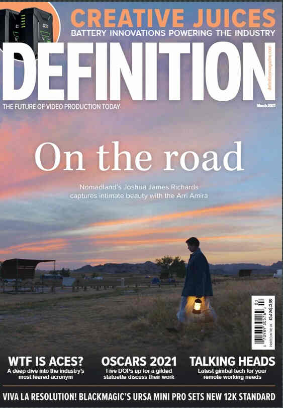 DEFINITION magazine side cover  March 2021