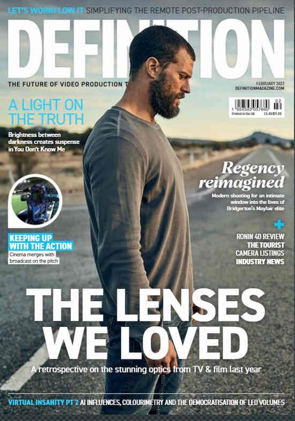 DEFINITION magazine side cover  February 2022