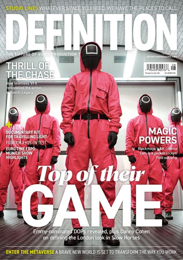 DEFINITION magazine side cover  August 2022